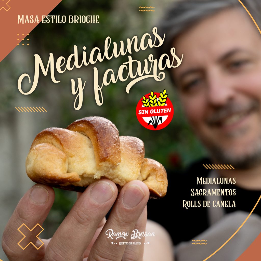 Curso Medialunas y facturas con masa brioche
