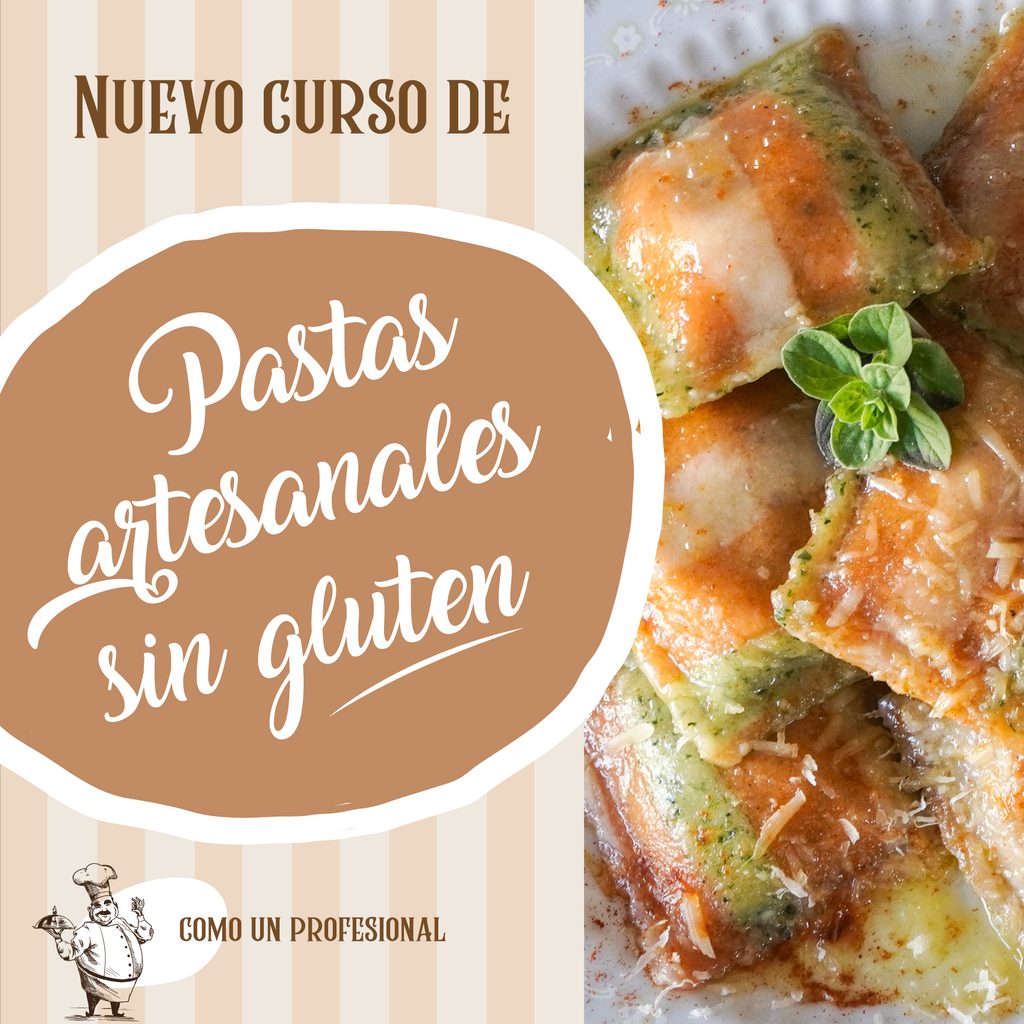 Curso Pastas artesanales sin gluten como un profesional