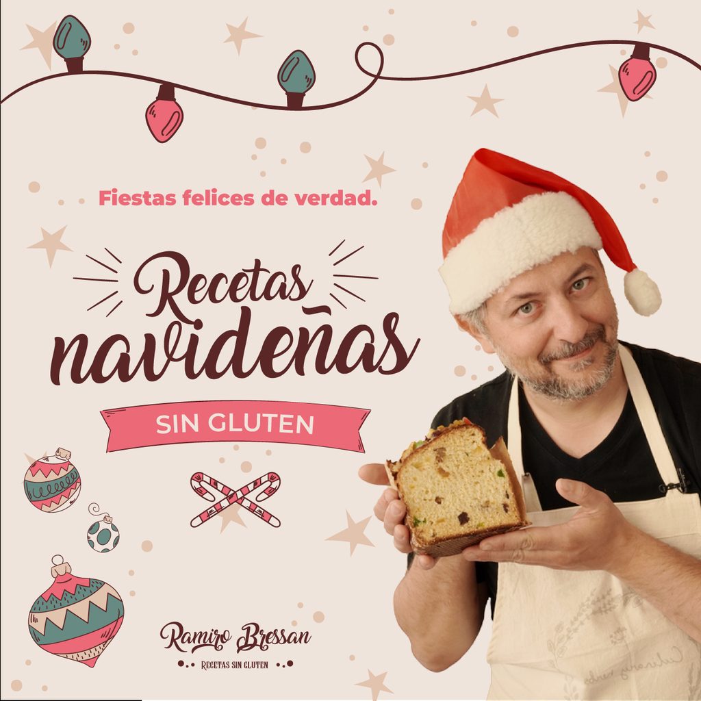 Curso Felices fiestas sin gluten: recetas navideñas