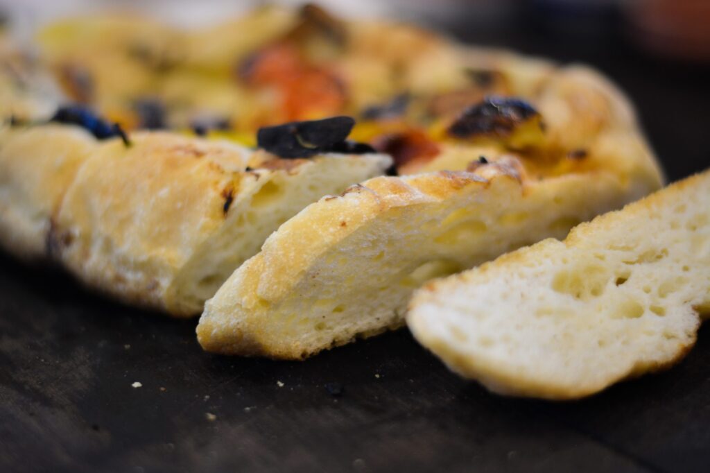 Focaccia sin gluten vegana, paso a paso